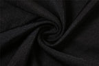 Strapless Contrast-Detail Sleeveless Co-Ord Set with an Open Back