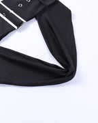 Sleeveless Cropped Strapless Top