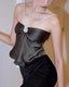 Strapless Glitter Top