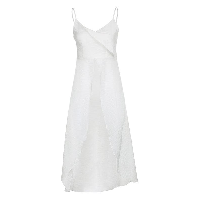 V-Neck Strappy Open-Back Cami Top