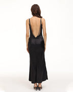 Satin Strappy Dress