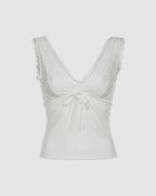 Lace Strappy Cami Top