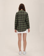 Checked Oversized Shirt