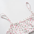 Floral Strappy Cropped Co-Ord Set