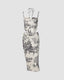 Printed Corset-Style Cropped Co-Ord Set