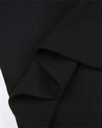 Halterneck Long-Sleeve Mini Dress with Cutout Details
