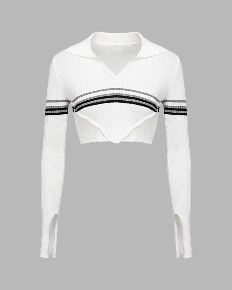Ribbed Cropped Crop Top