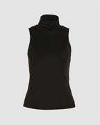 High-Neck Sleeveless Tank Top