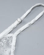 Strappy Sheer Cami Top with Lace Details