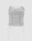 Strapless Cropped Corset Top