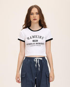 T-Shirt with Lettering Details