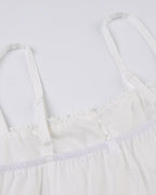 Slit-Detail Corset Top