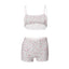 Floral Strappy Cropped Co-Ord Set