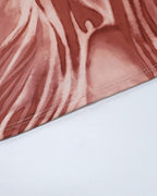 Satin Long-Sleeve Maxi Dress