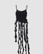 Strappy Ruffled Cami Top