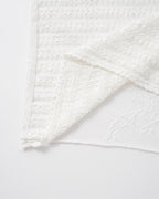 Lace Strapless Top with Ruffle Details