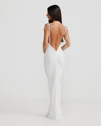 Tie-Strap Layered Seamless Maxi Dress