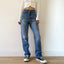 Blue High-Rise Denim Baggy Jeans
