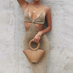 Loraine Cotton-Blend Dress