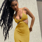 Loraine Cotton-Blend Dress