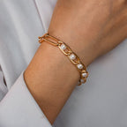 Nina Simulated-Pearl Alloy Bracelets