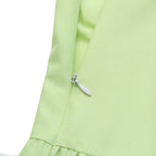 A-Line Sleeveless Midi Dress with Ruffle Details