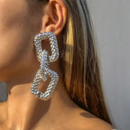 Carol Acrylic and Zinc-Alloy Earrings