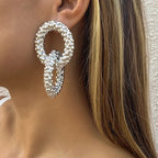 Carol Acrylic and Zinc-Alloy Earrings