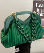 Chain-Detail Convertible Rebecca Bag