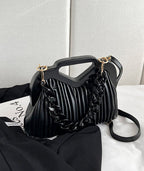 Chain-Detail Convertible Rebecca Bag