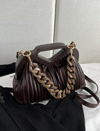 Chain-Detail Convertible Rebecca Bag