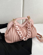 Chain-Detail Convertible Rebecca Bag