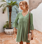 Dress with Lace Details