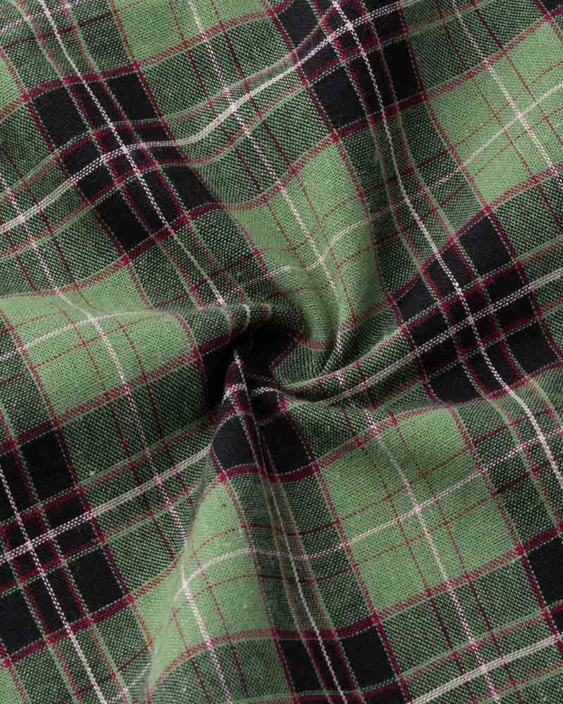 Checked Oversized Shirt