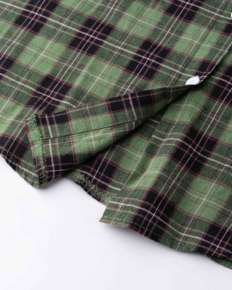 Checked Oversized Shirt