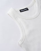 Ribbed Cropped Sleeveless Tank Top