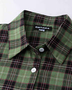 Checked Oversized Shirt
